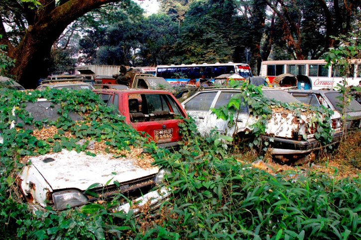 Seized vehicles