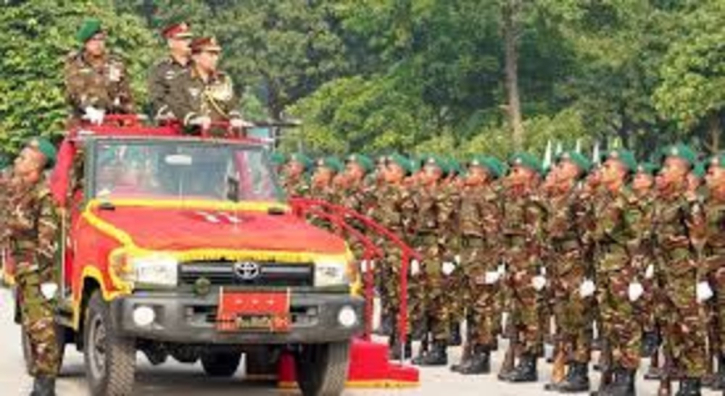 সেনাবাহিনীকে আধুনিক সমরাস্ত্রে সজ্জিত করার প্রত্যয় সেনাপ্রধানের