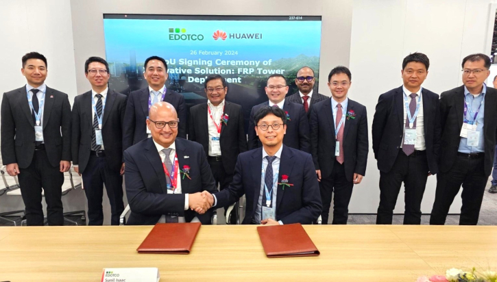 EDOTCO, Huawei, Signs MoU to Deploy BD’s First Fiberglass Tower