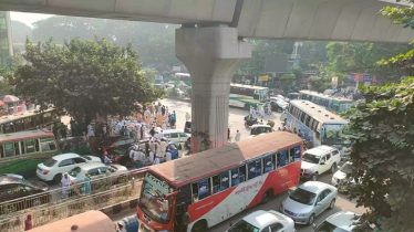 Massive traffic congestion grips Dhaka