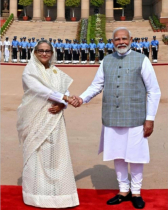 PM accorded ceremonial reception in New Delhi’s Rashtrapati Bhavan
