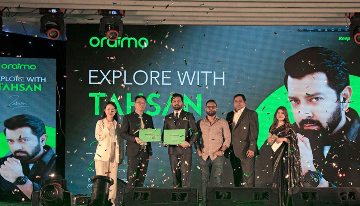 Consumer electronics manufacturer oraimo’s new brand ambassador Tahsan