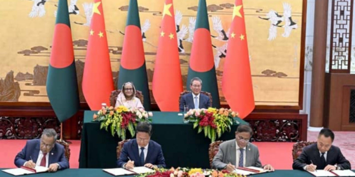 Dhaka, Beijing sign 21 instruments, announce 7 projects