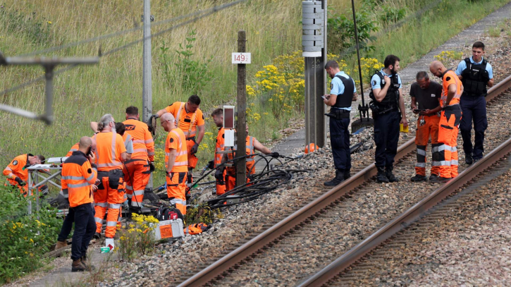 French rail authority says sabotage damage ’fully’ repaired