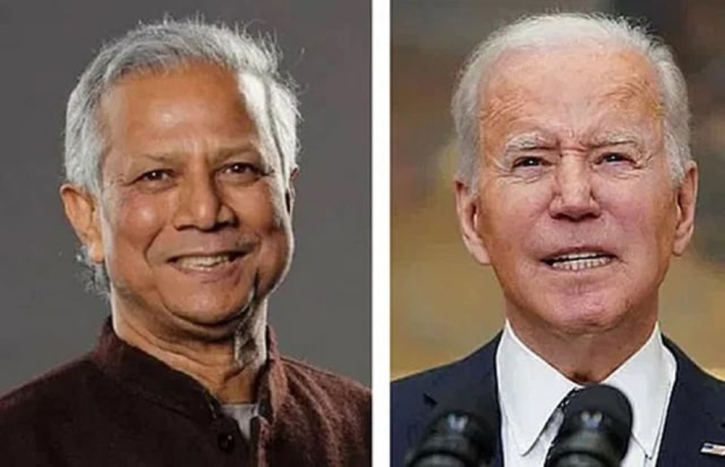 Prof Yunus-Biden talks to be held on Tuesday